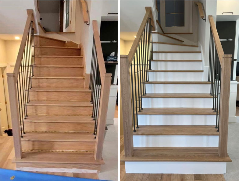 Escalier - contre marche